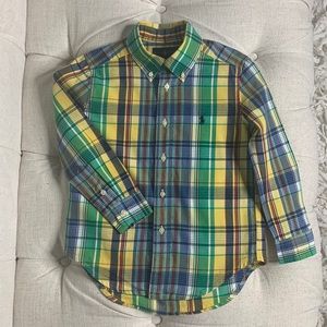 Polo Ralph Lauren Long Sleeve Button-Down Shirt size 5